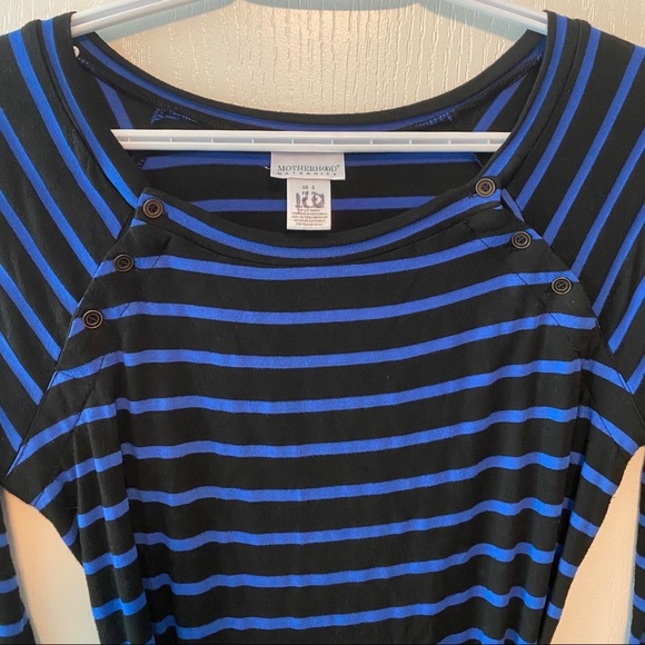 Motherhood Maternity Dress with Tie - Picture 4 of 4